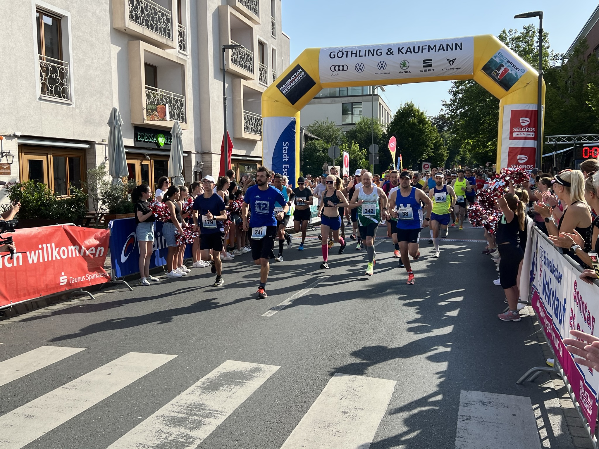 Eschathlon 2022 – Der Eschborner Halbmarathon bei Rekordhitze